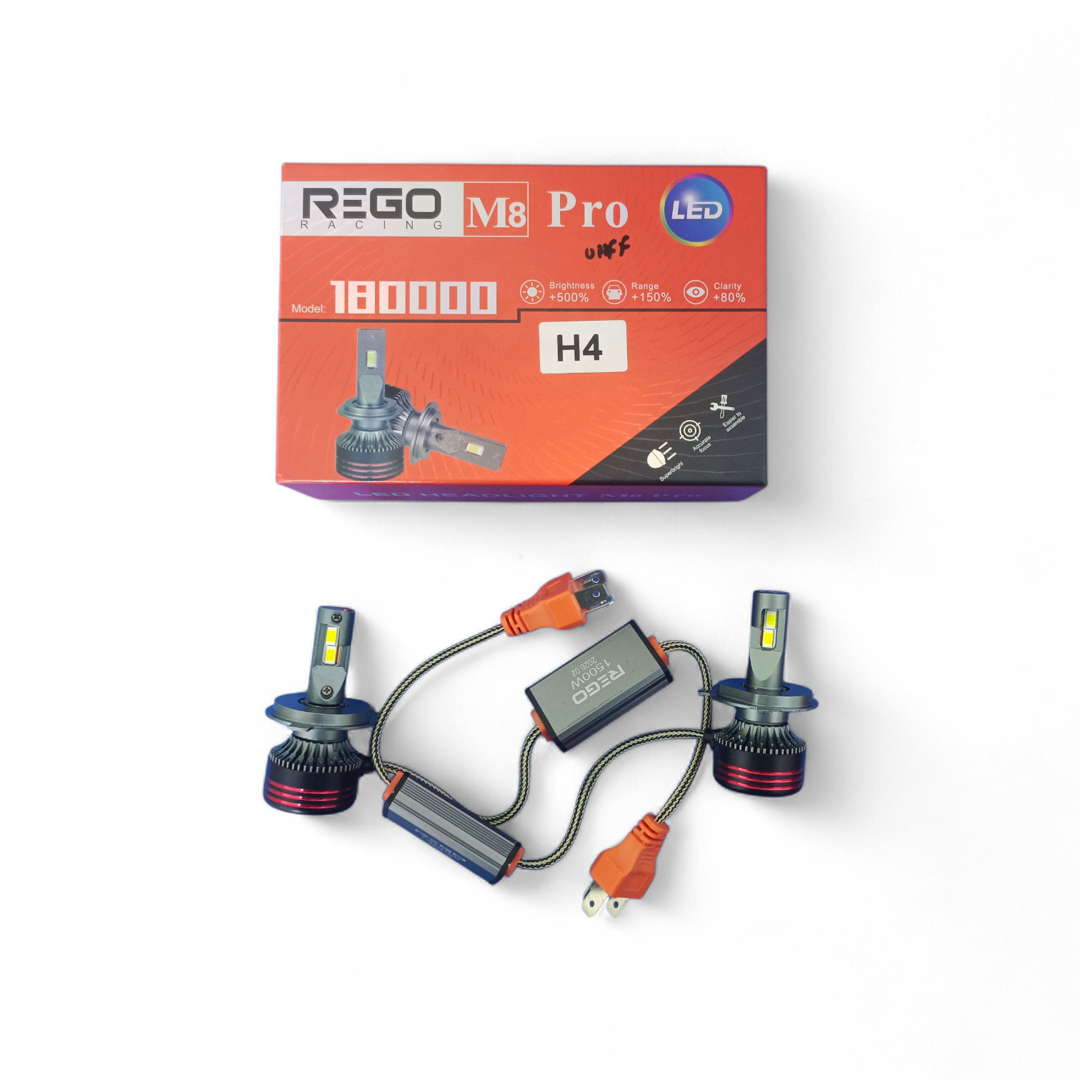 REGO M8PRO LED LIGHT(6 MONTHS WARRANTY)