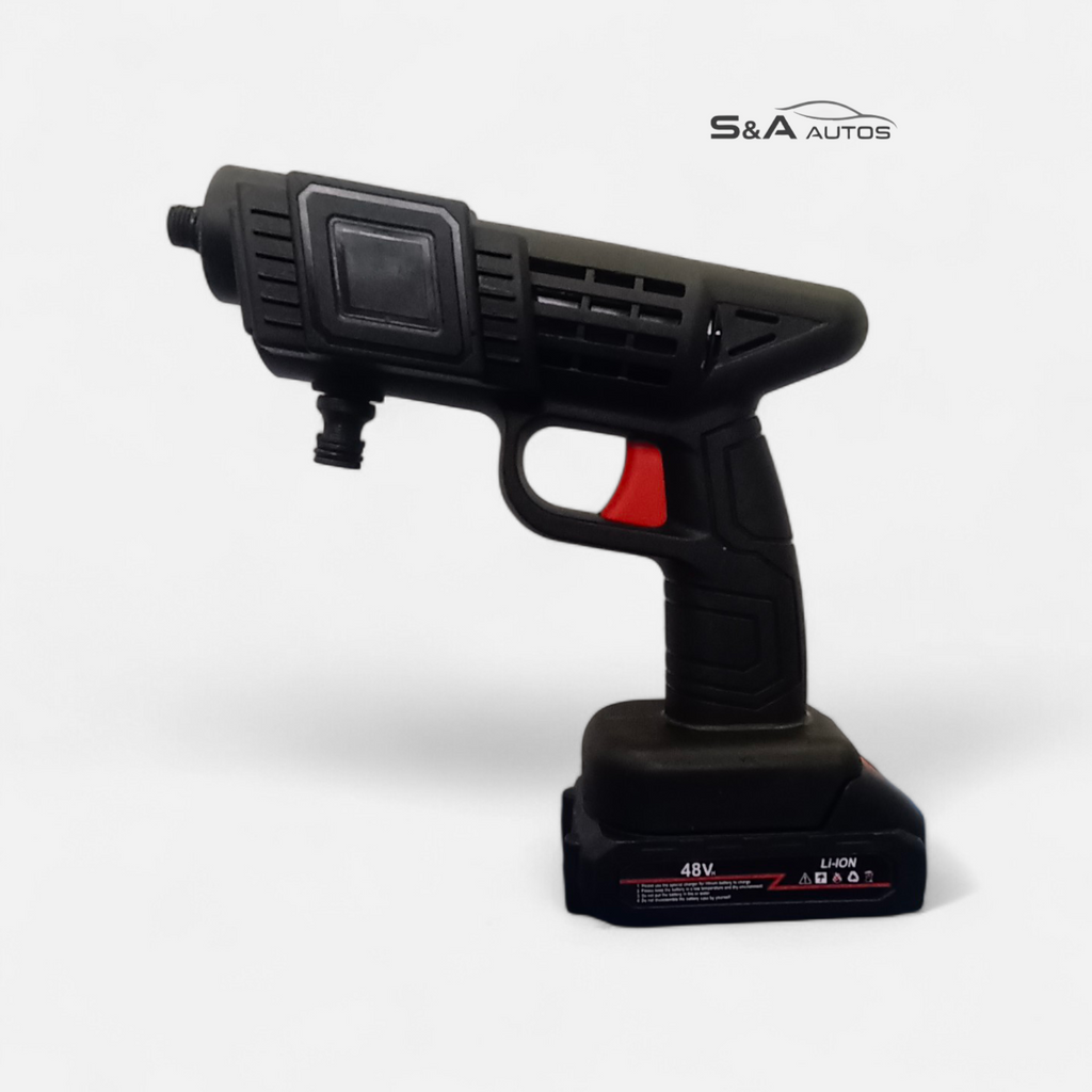 Rechargeable Cordless High-Pressure Car Wash Gun – Portable Washer Kit (SINGLE BATTERY)