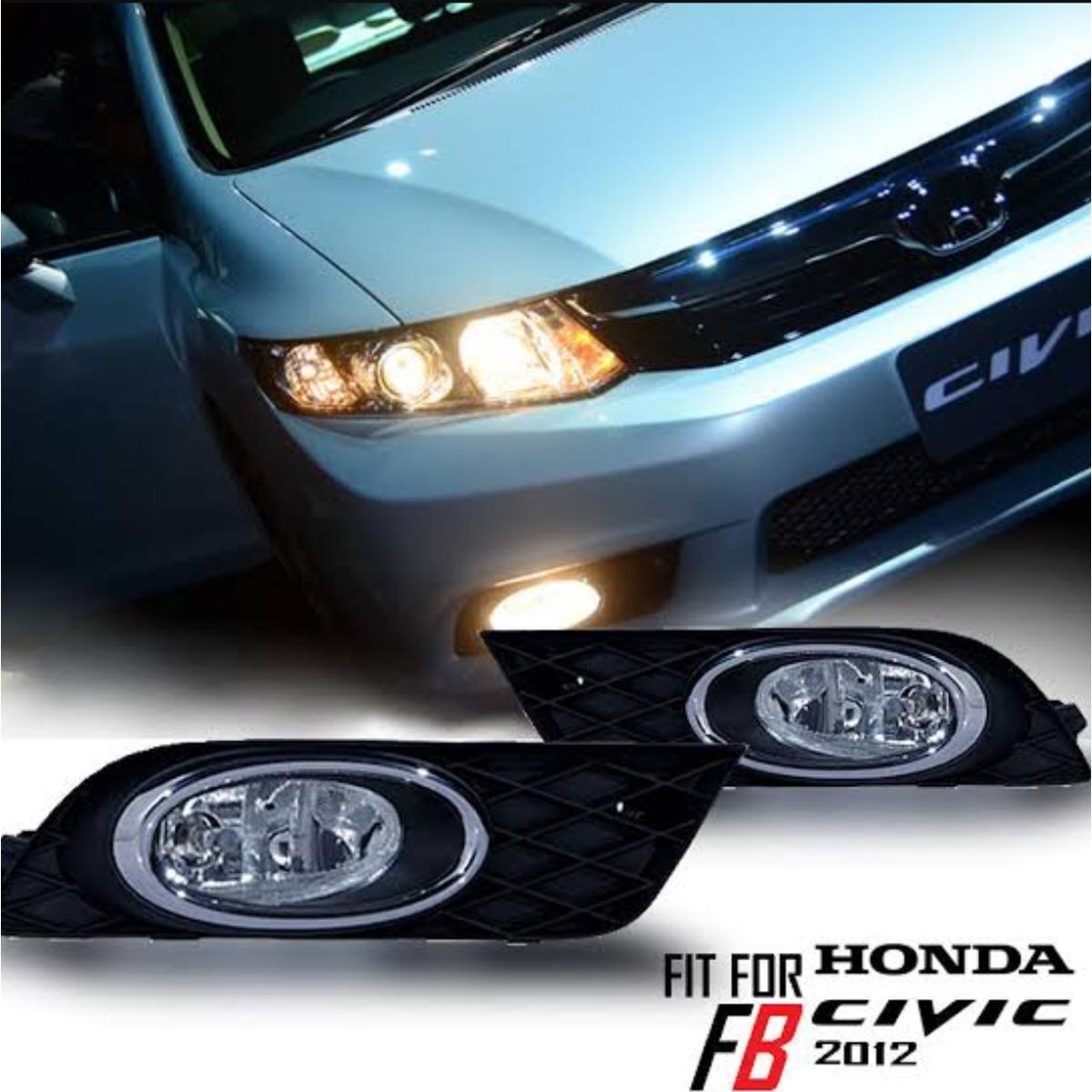DLAA High Quality Auto Lamp Fog Light Kit for Honda Civic (2012–2015)