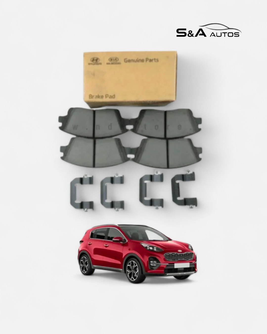 Front disc pad kia sportage(FRONT)
