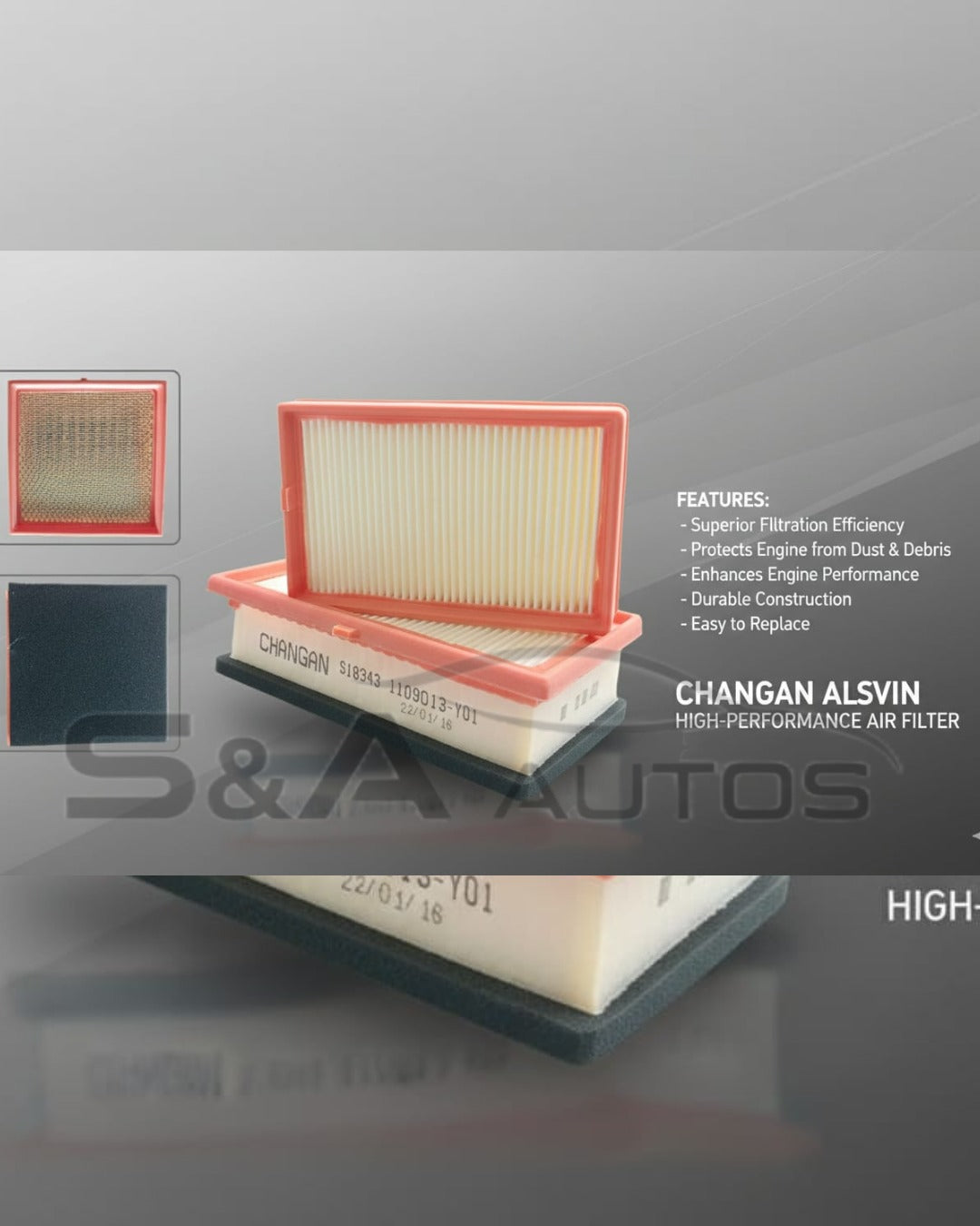 Changan Alsvin High-Performance Air Filter 1.3/1.5