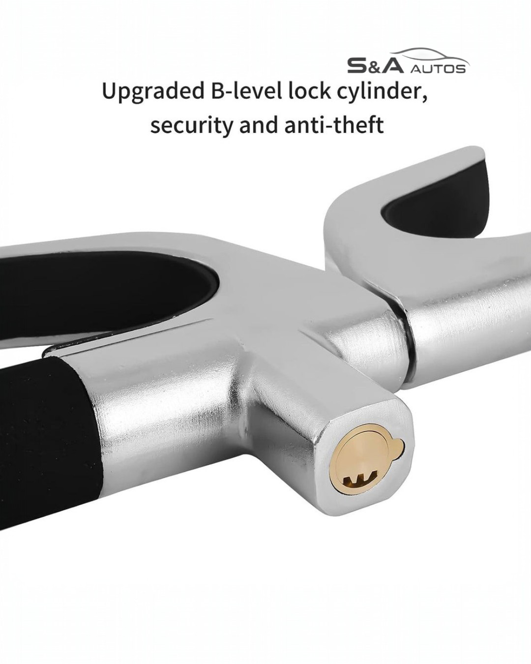 Car Steering Security Anti-Theft Lock – Heavy Duty Protection