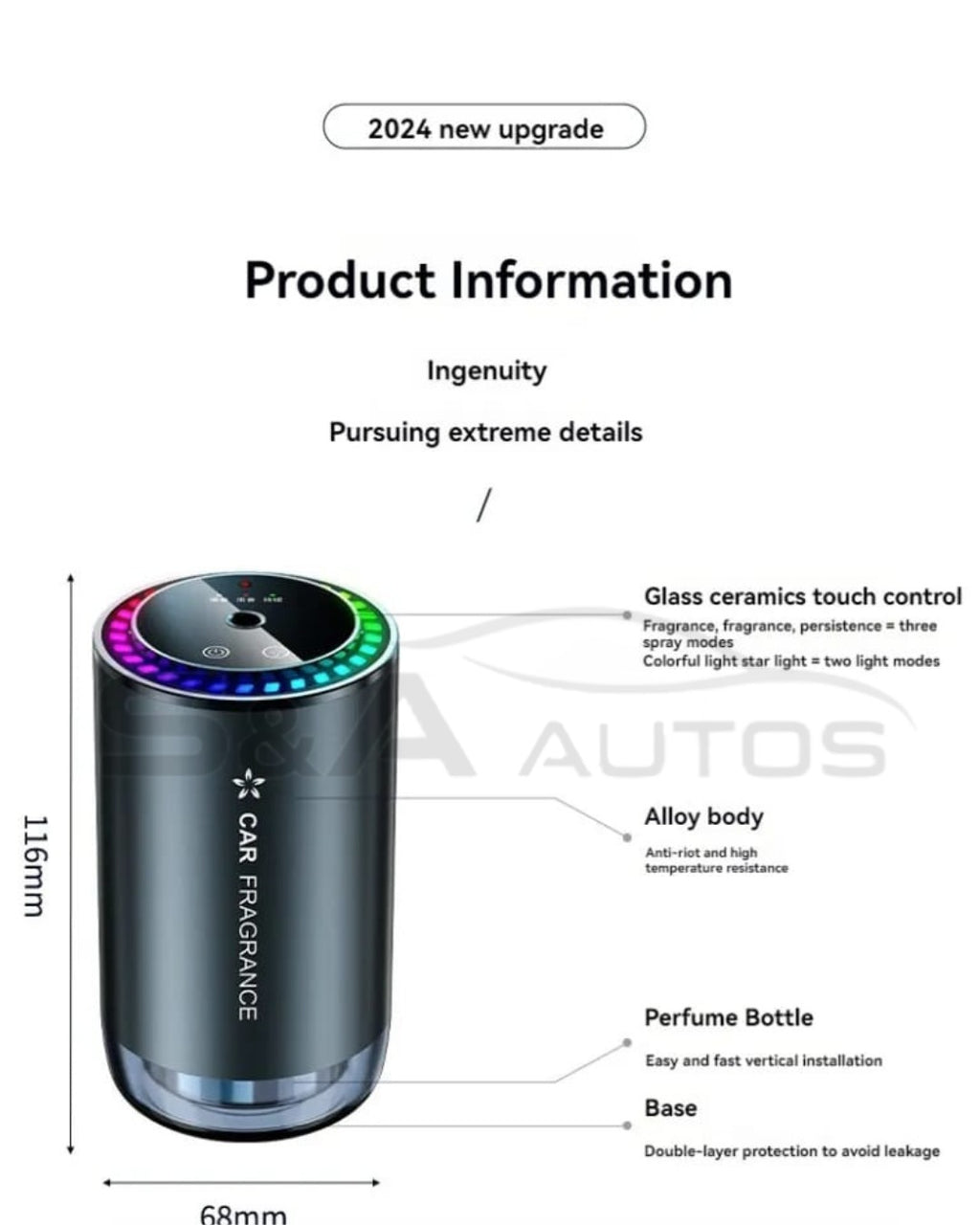 Premium Smart Car Fragrance Diffuser