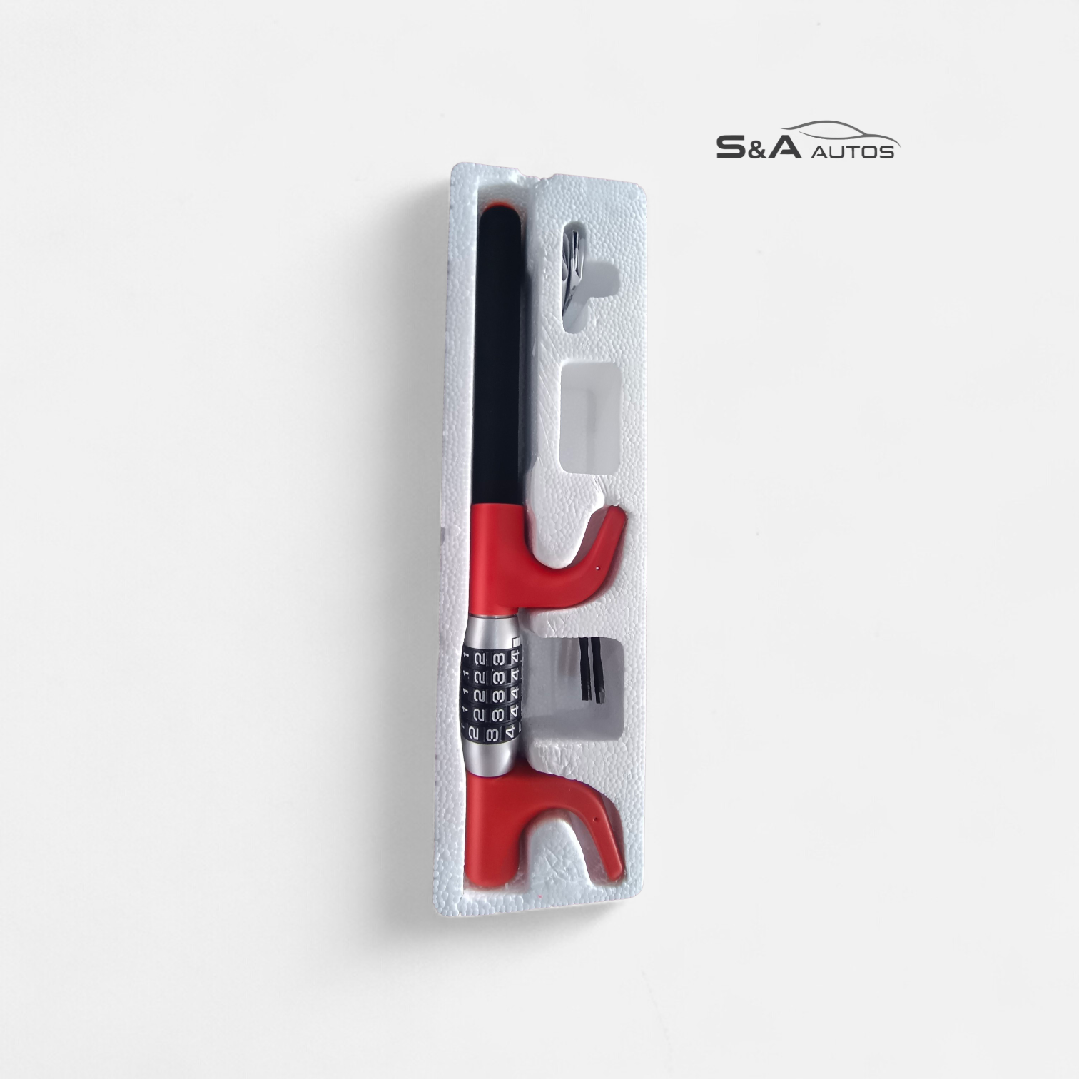 Car Steering Wheel Combination Lock – Anti-Theft Security Bar