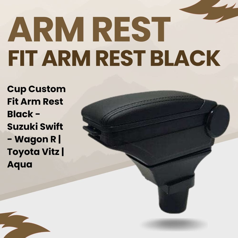 Arm Rest – Custom Fit Black