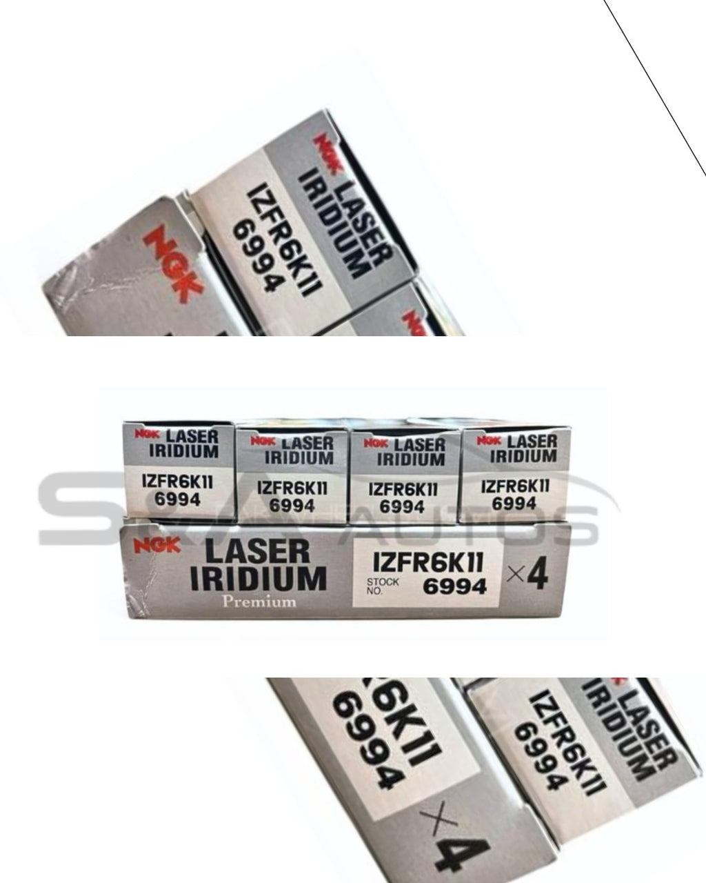 NGK Laser Iridium Spark Plug – IZFR6K11 (6994) civic 2009_12 4pc (MADE IN JAPAN)
