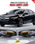 Honda Civic Sequential LED Head Lamps – Pair