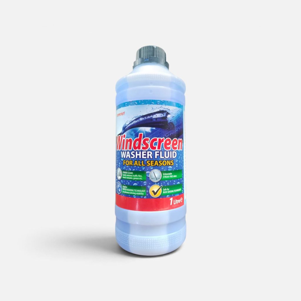 All-Seasons Windscreen Washer Fluid (1 Litre) β Water Beading & Streak-Free Cleaner