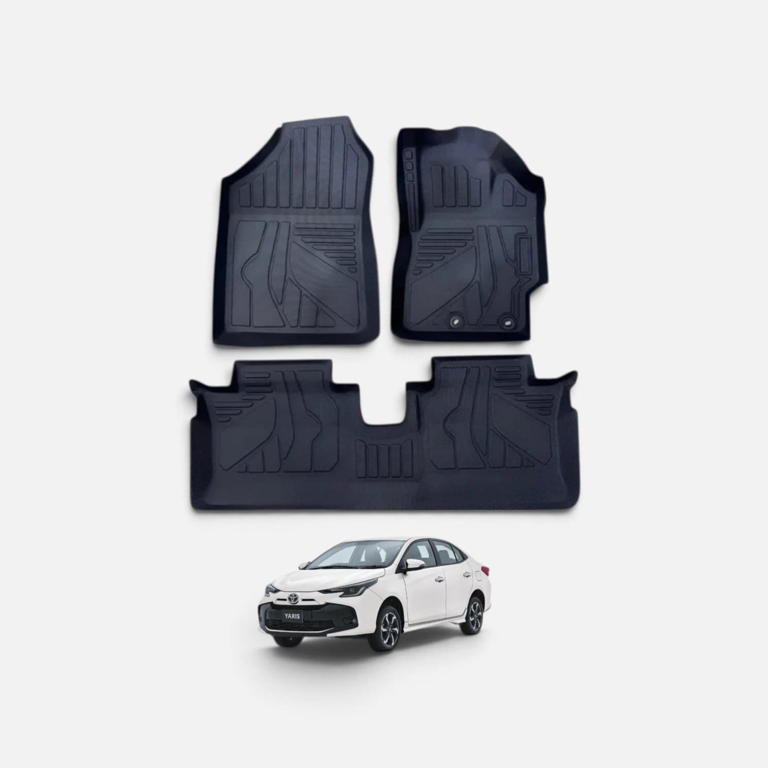 FLOOR MAT SET TOYOTA YARIS 2025-2026
