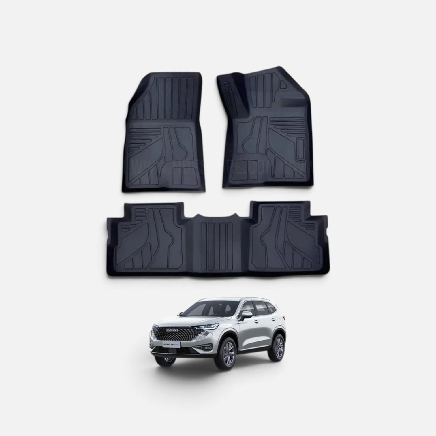 FLOOR MAT SET FOR HAVAL H6 TPE